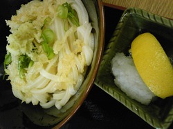 実食麺：醤油うどん@地上最強のウドン ゴッドハンド