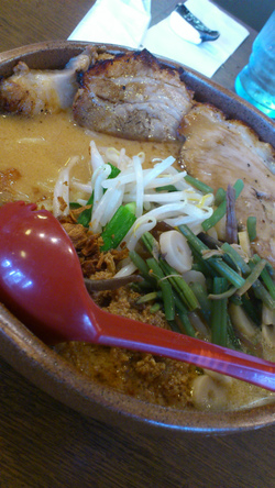 実食麺：信州味噌漬け炙りチャーシュー麺＠麺屋 壱正